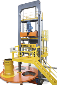 Máquina para Fabricação de Tubos de Concreto